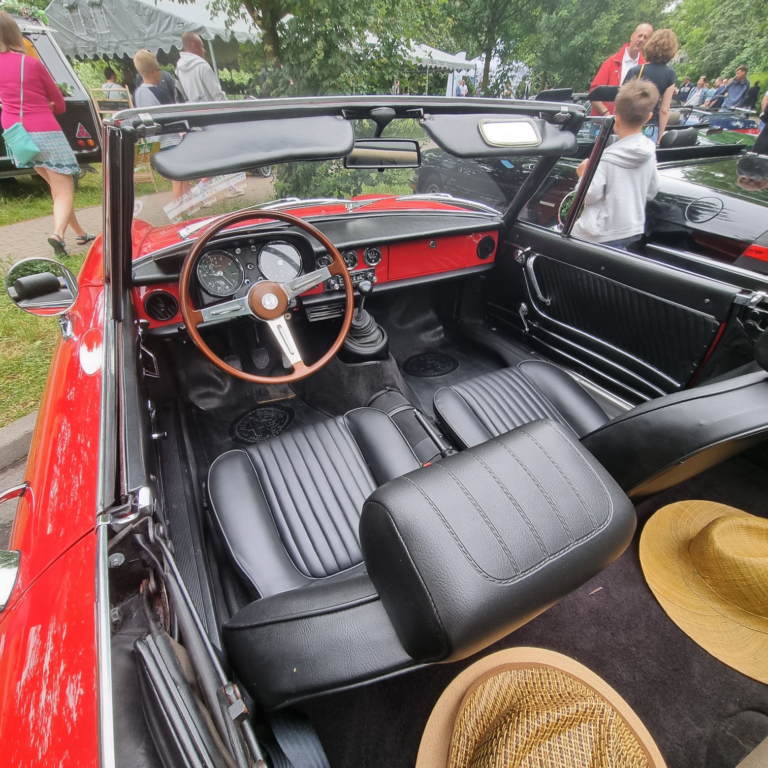 Alfa Romeo na zlocie Klasyczne Nowe Włochy. Fot. Renata Gawkowska