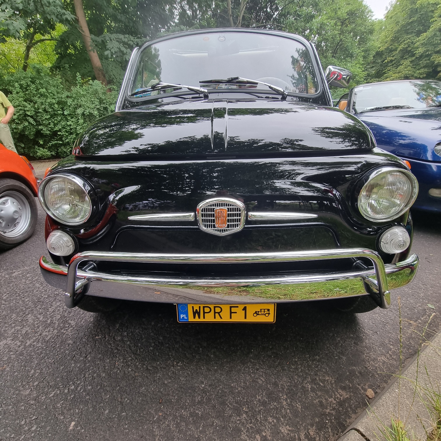 Alfa Romeo na zlocie Klasyczne Nowe Włochy. Fot. Renata Gawkowska