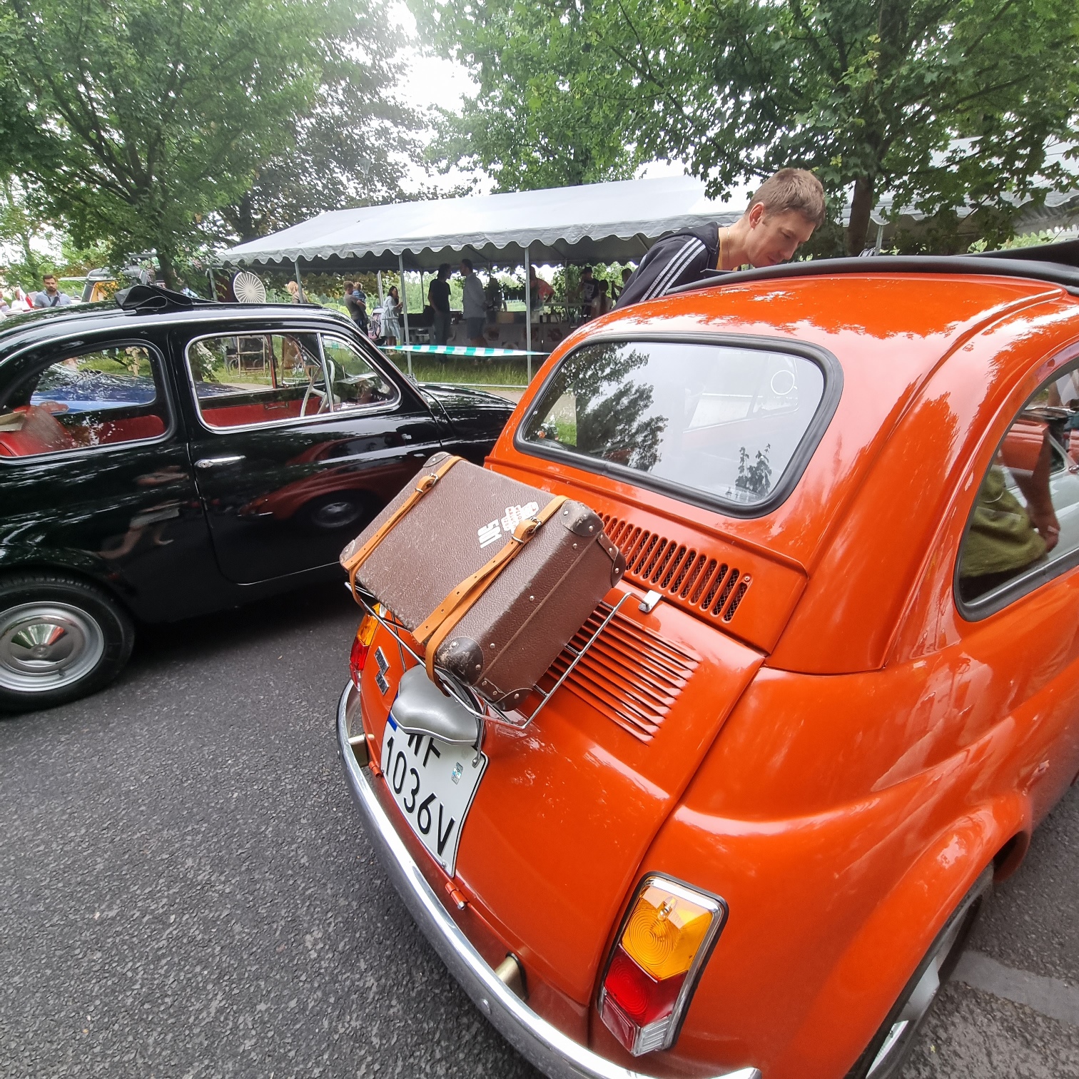 Alfa Romeo na zlocie Klasyczne Nowe Włochy. Fot. Renata Gawkowska