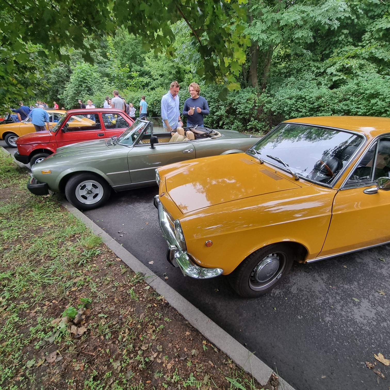 Alfa Romeo na zlocie Klasyczne Nowe Włochy. Fot. Renata Gawkowska