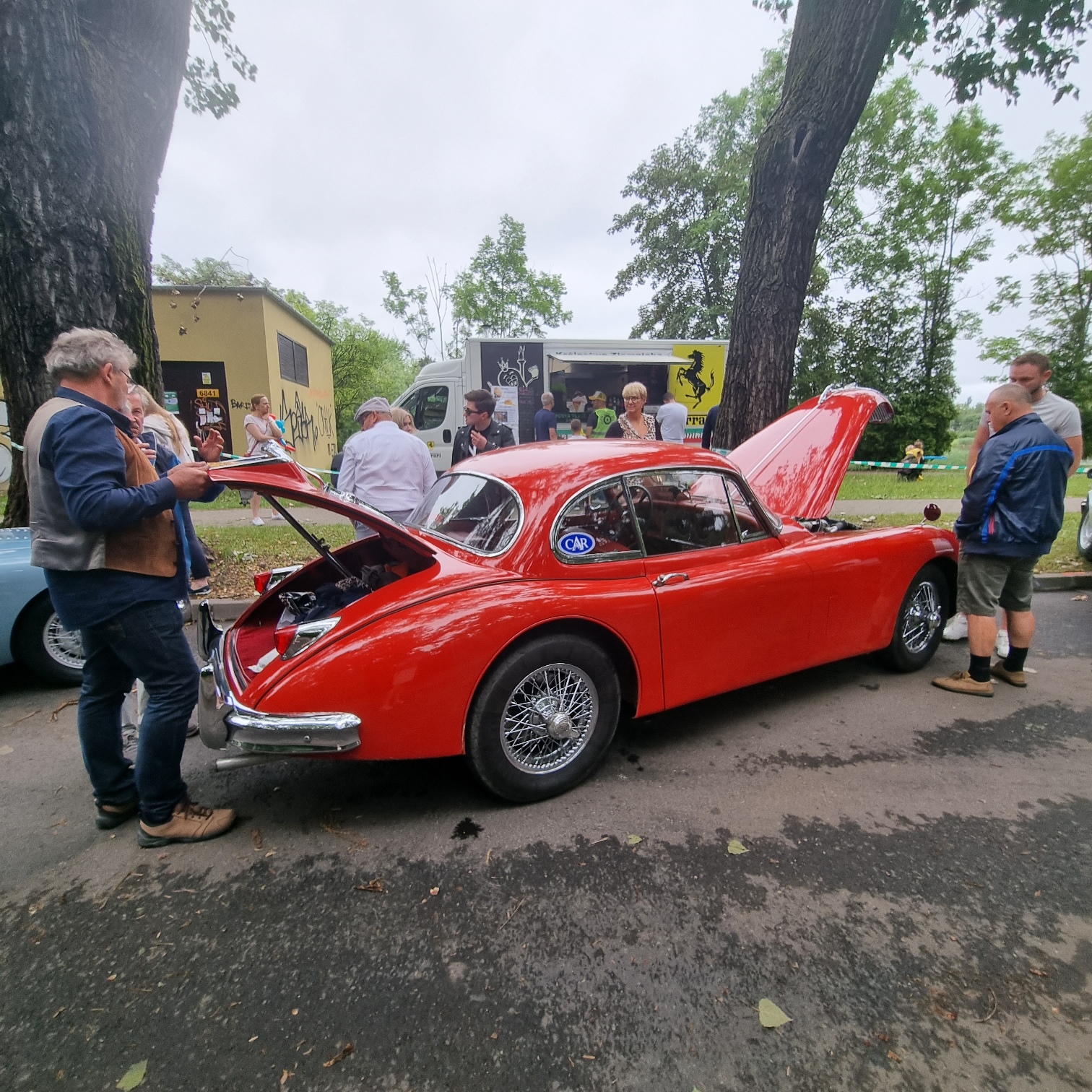 Alfa Romeo na zlocie Klasyczne Nowe Włochy. Fot. Renata Gawkowska