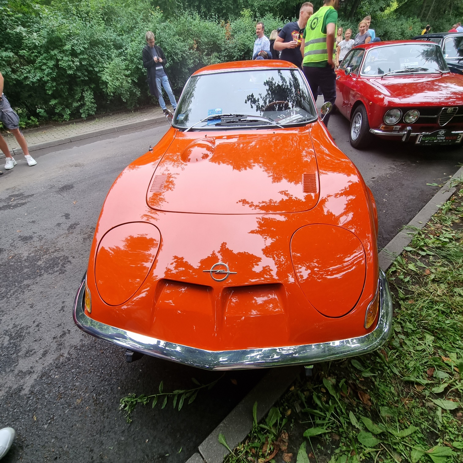 Alfa Romeo na zlocie Klasyczne Nowe Włochy. Fot. Renata Gawkowska