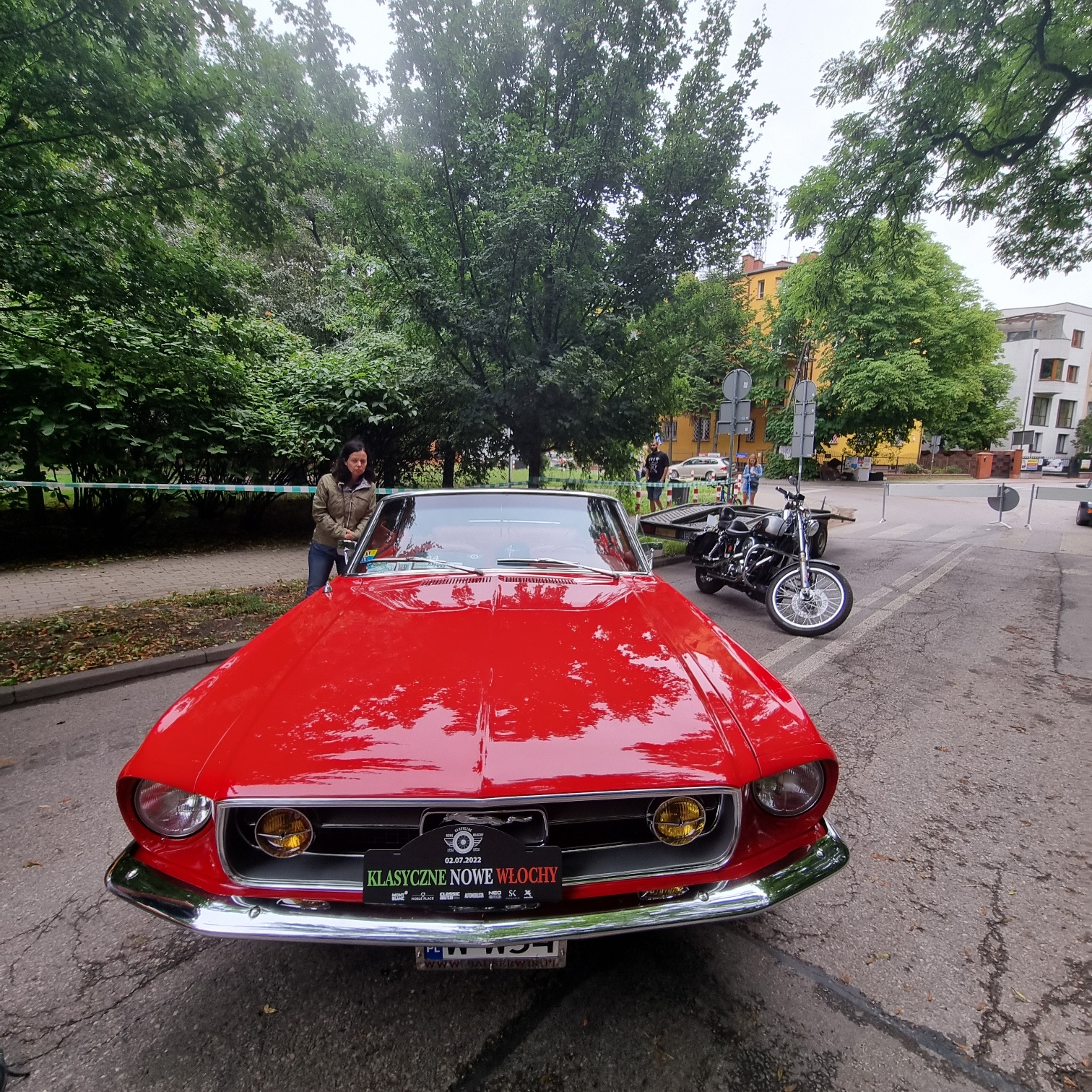 Alfa Romeo na zlocie Klasyczne Nowe Włochy. Fot. Renata Gawkowska