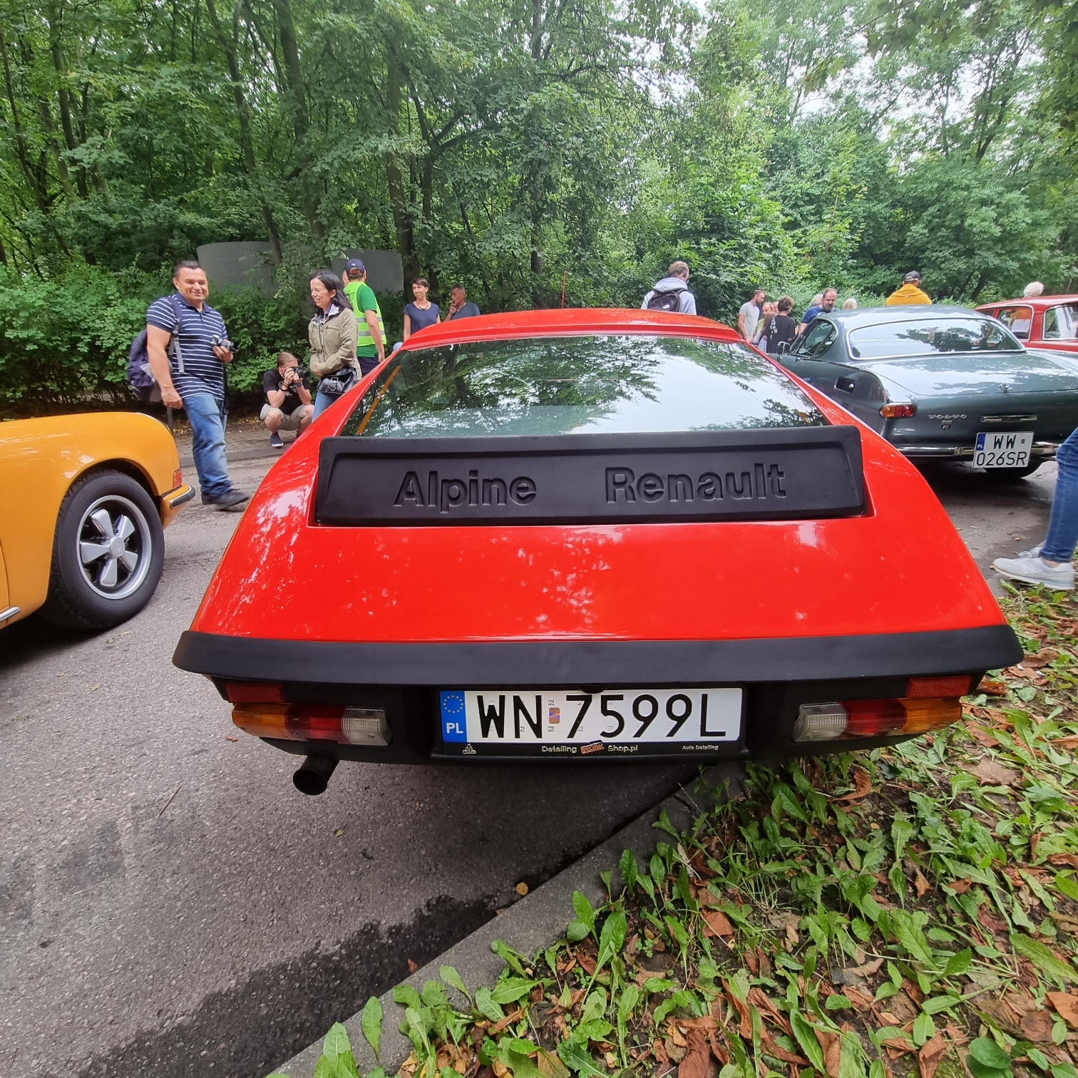 Alfa Romeo na zlocie Klasyczne Nowe Włochy. Fot. Renata Gawkowska
