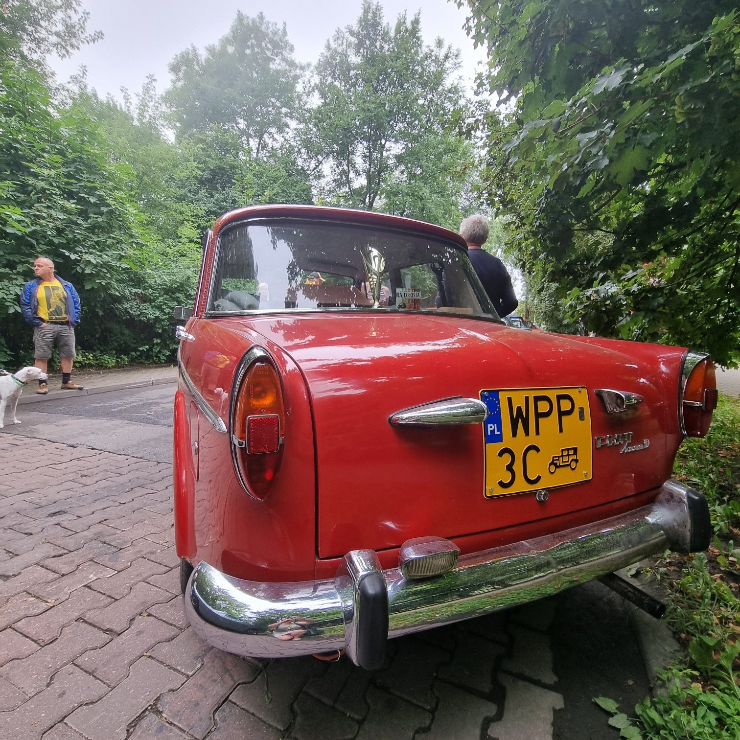Alfa Romeo na zlocie Klasyczne Nowe Włochy. Fot. Renata Gawkowska
