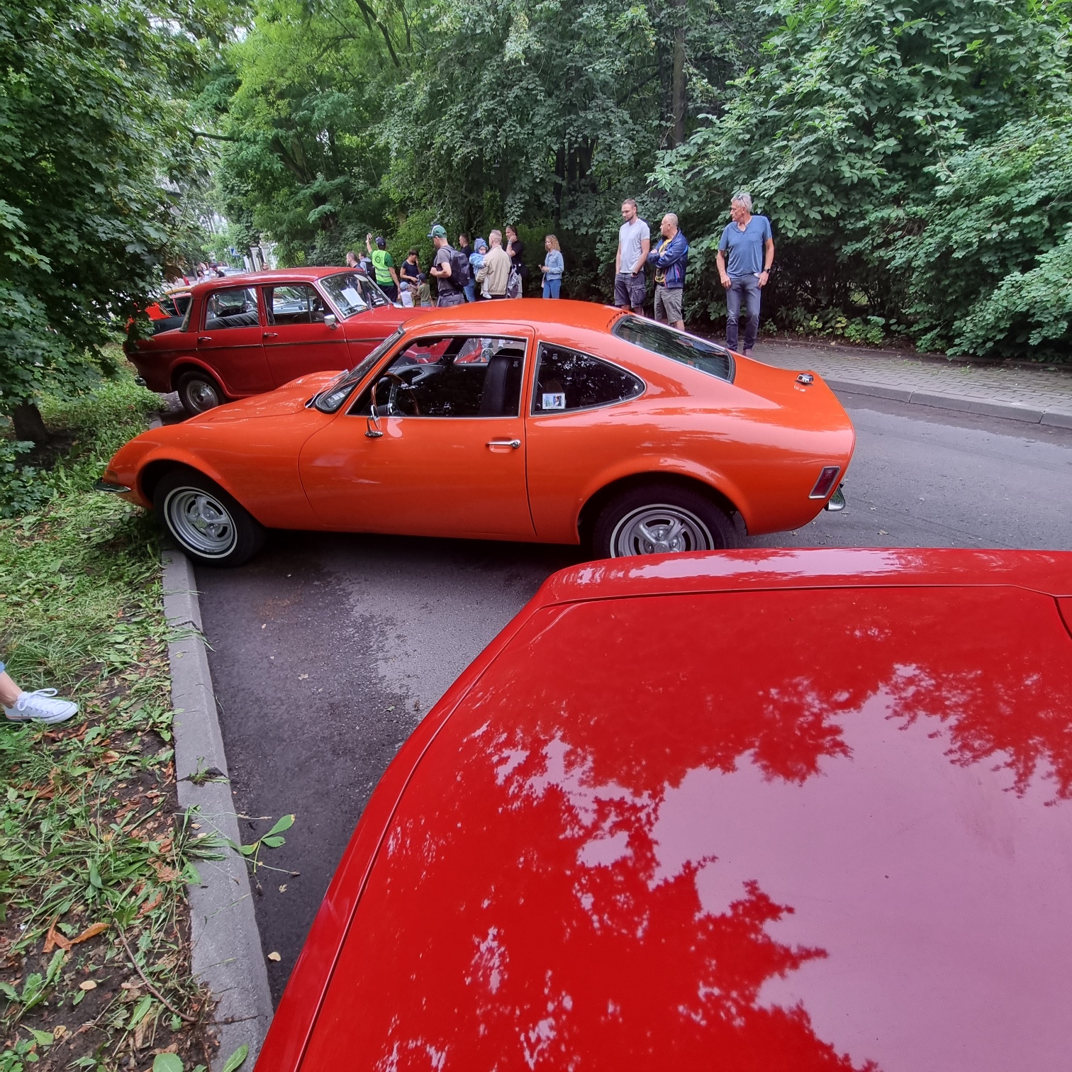 Alfa Romeo na zlocie Klasyczne Nowe Włochy. Fot. Renata Gawkowska