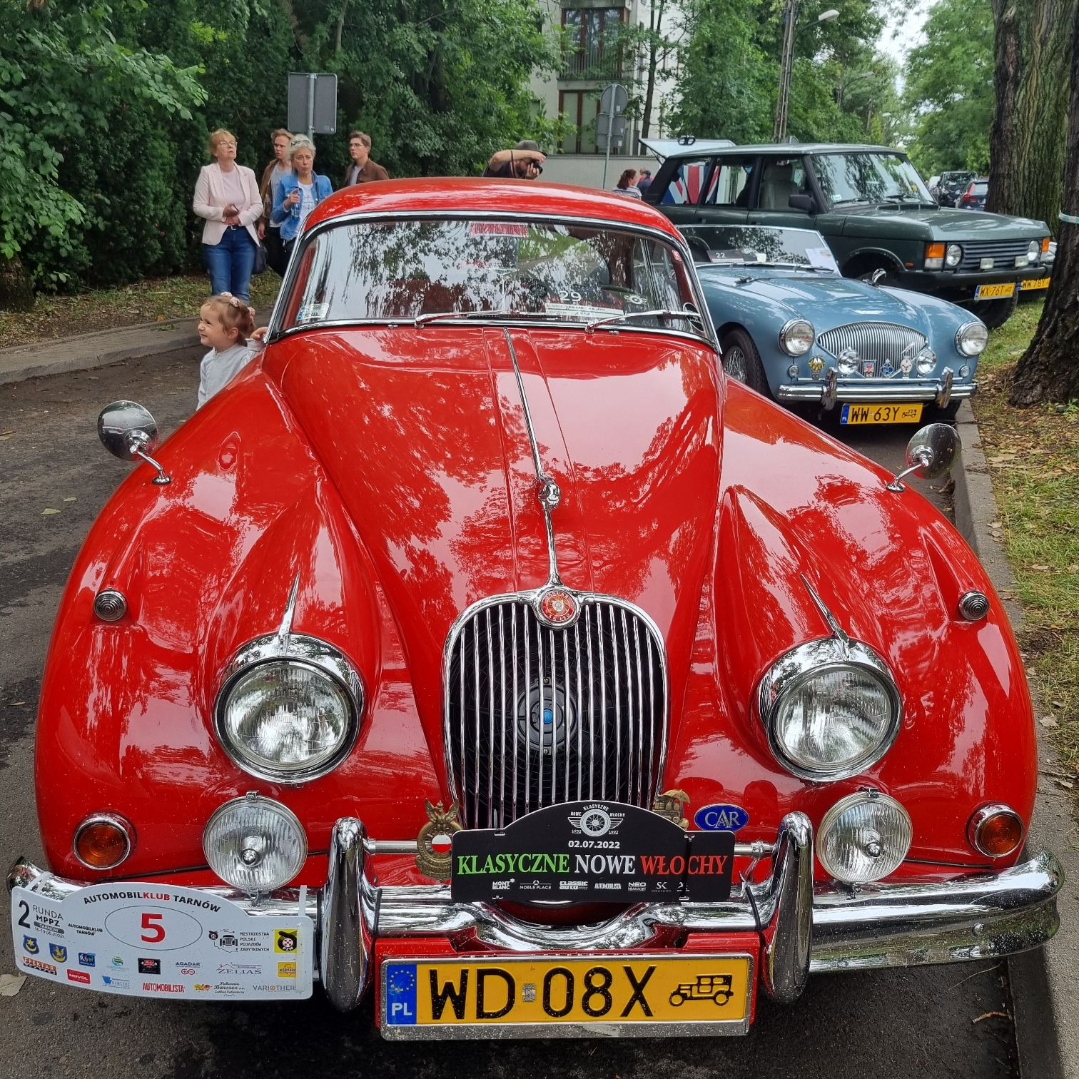 Alfa Romeo na zlocie Klasyczne Nowe Włochy. Fot. Renata Gawkowska