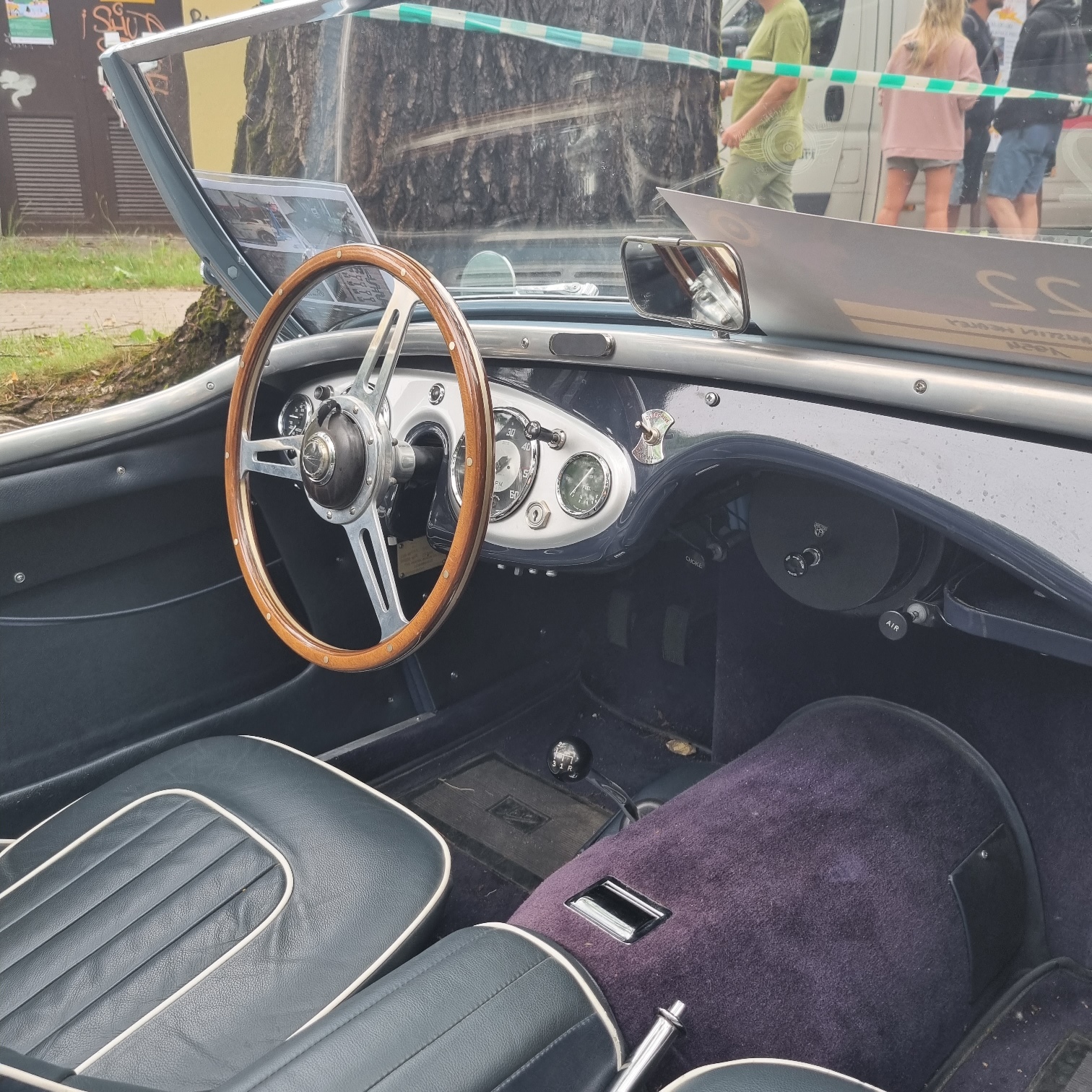 Alfa Romeo na zlocie Klasyczne Nowe Włochy. Fot. Renata Gawkowska