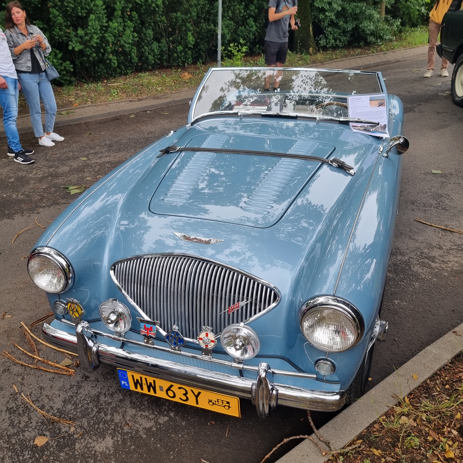 Alfa Romeo na zlocie Klasyczne Nowe Włochy. Fot. Renata Gawkowska