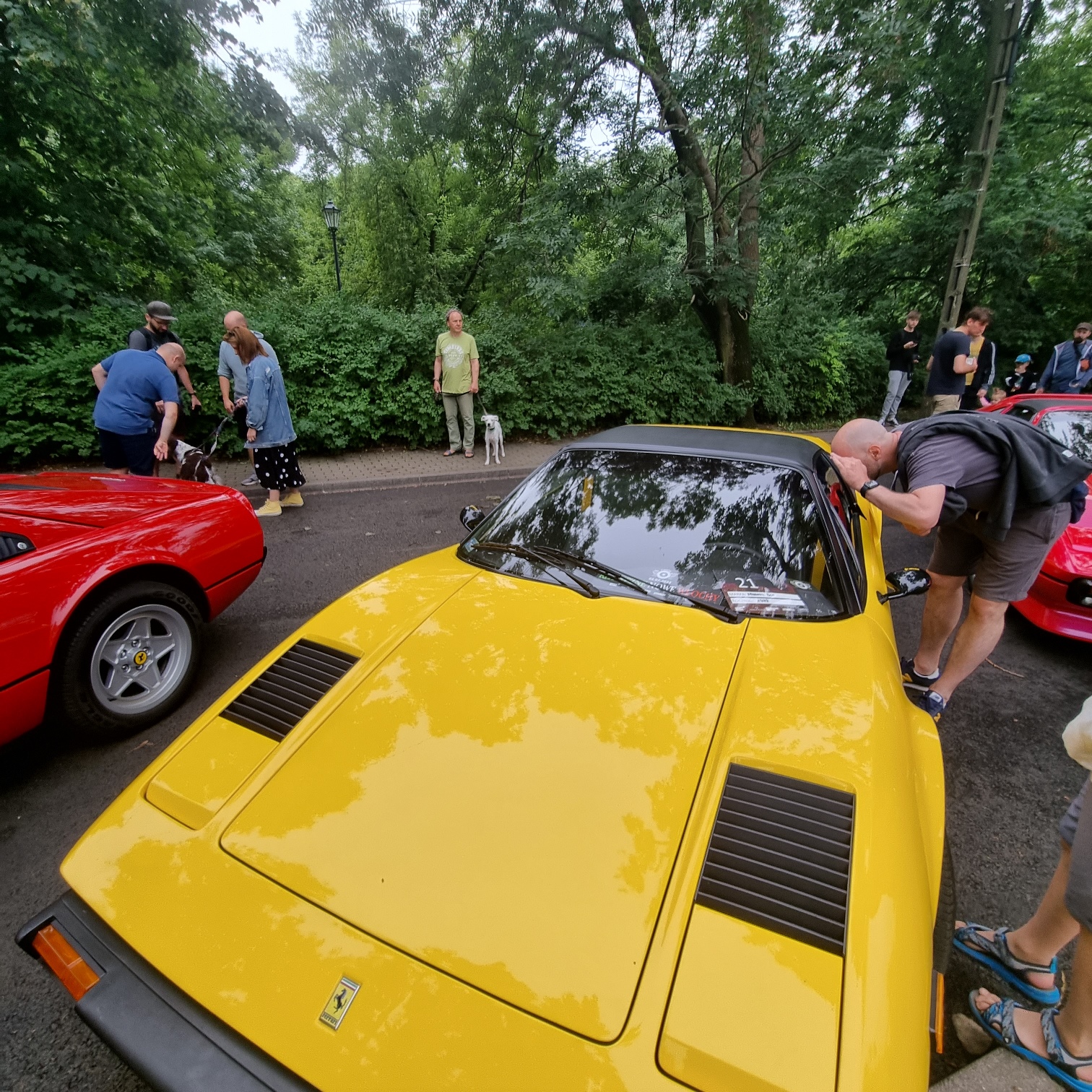 Alfa Romeo na zlocie Klasyczne Nowe Włochy. Fot. Renata Gawkowska
