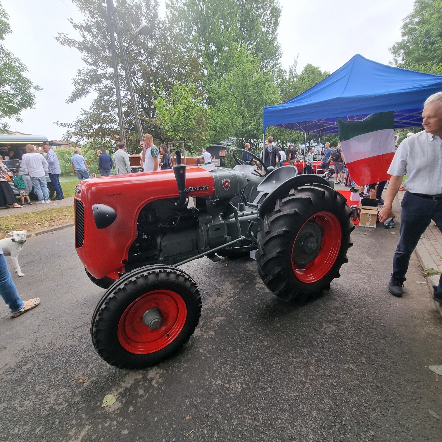 Alfa Romeo na zlocie Klasyczne Nowe Włochy. Fot. Renata Gawkowska