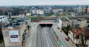 Wiadukt nad ul. Globusową i Chrobrego. Fot. C. Warś UM Warszawy